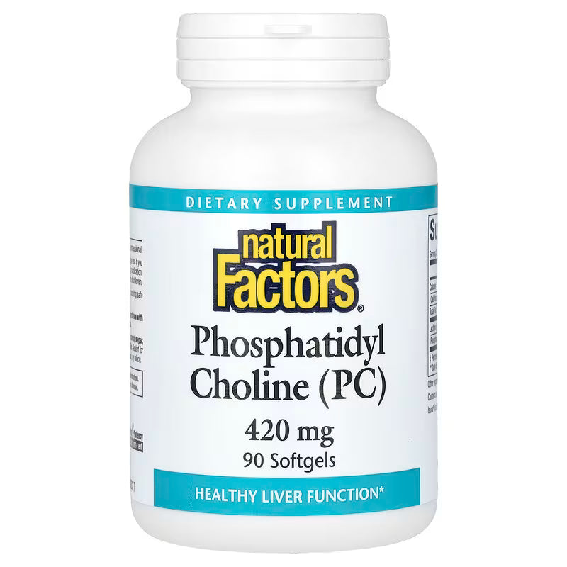 Natural Factors | Phosphatidyl Choline | 90 softgels