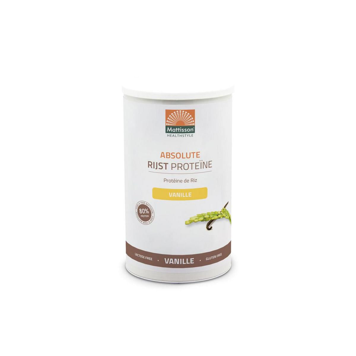 Mattisson | Rijst Proteïne Vanille | 500 gram
