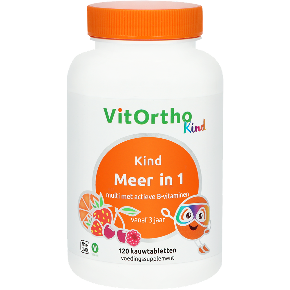 VitOrtho Kind | Kind Meer-in-1 | 60 kauwtabletten