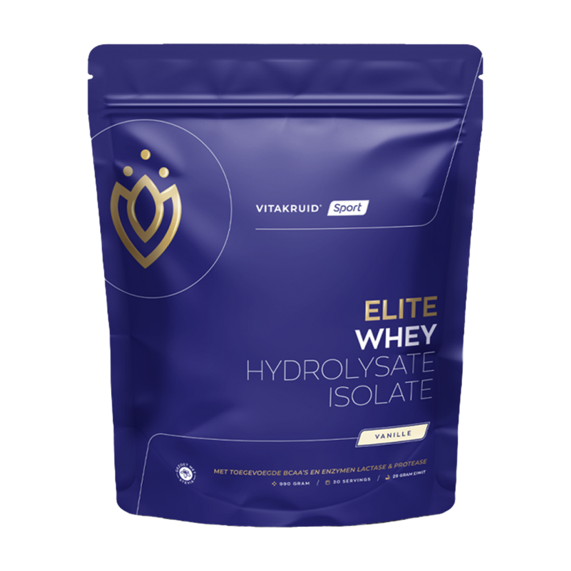 Vitakruid | Elite Whey Vanille | 990 gram