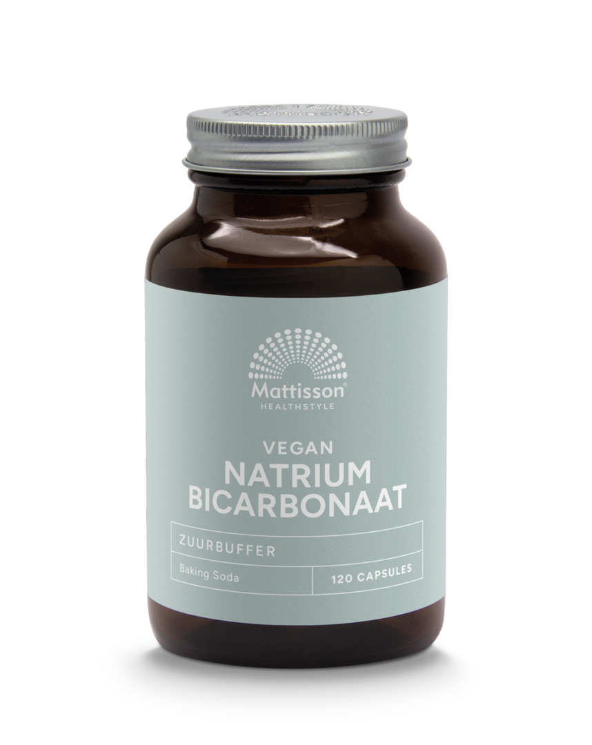 Mattisson | Natrium Bicarbonaat 800 mg | 120 caps