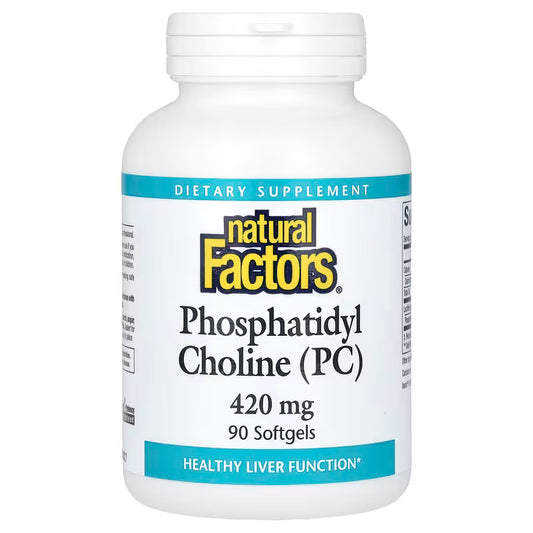 Natural Factors | Phosphatidyl Choline | 90 softgels