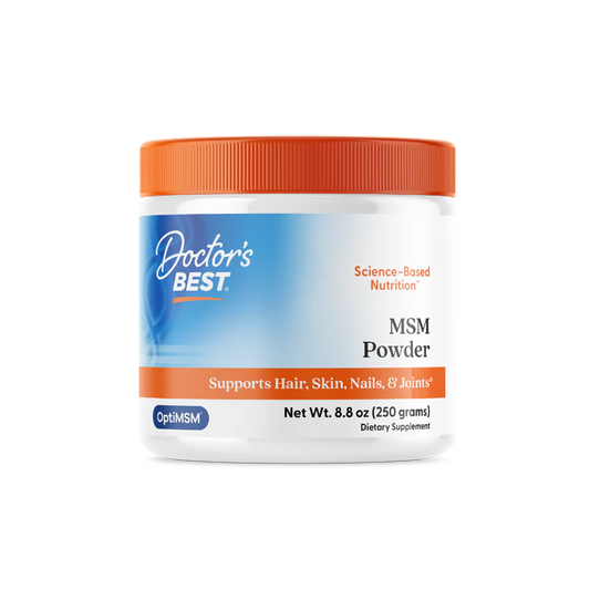 Doctor's Best | MSM Poeder met OptiMSM | 250 gram