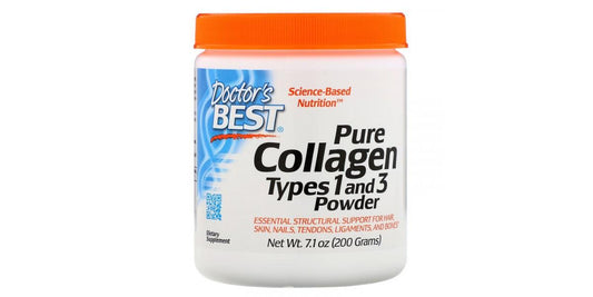 Doctor's Best | Pure Collageen Types 1 en 3 Poeder | 200 gram