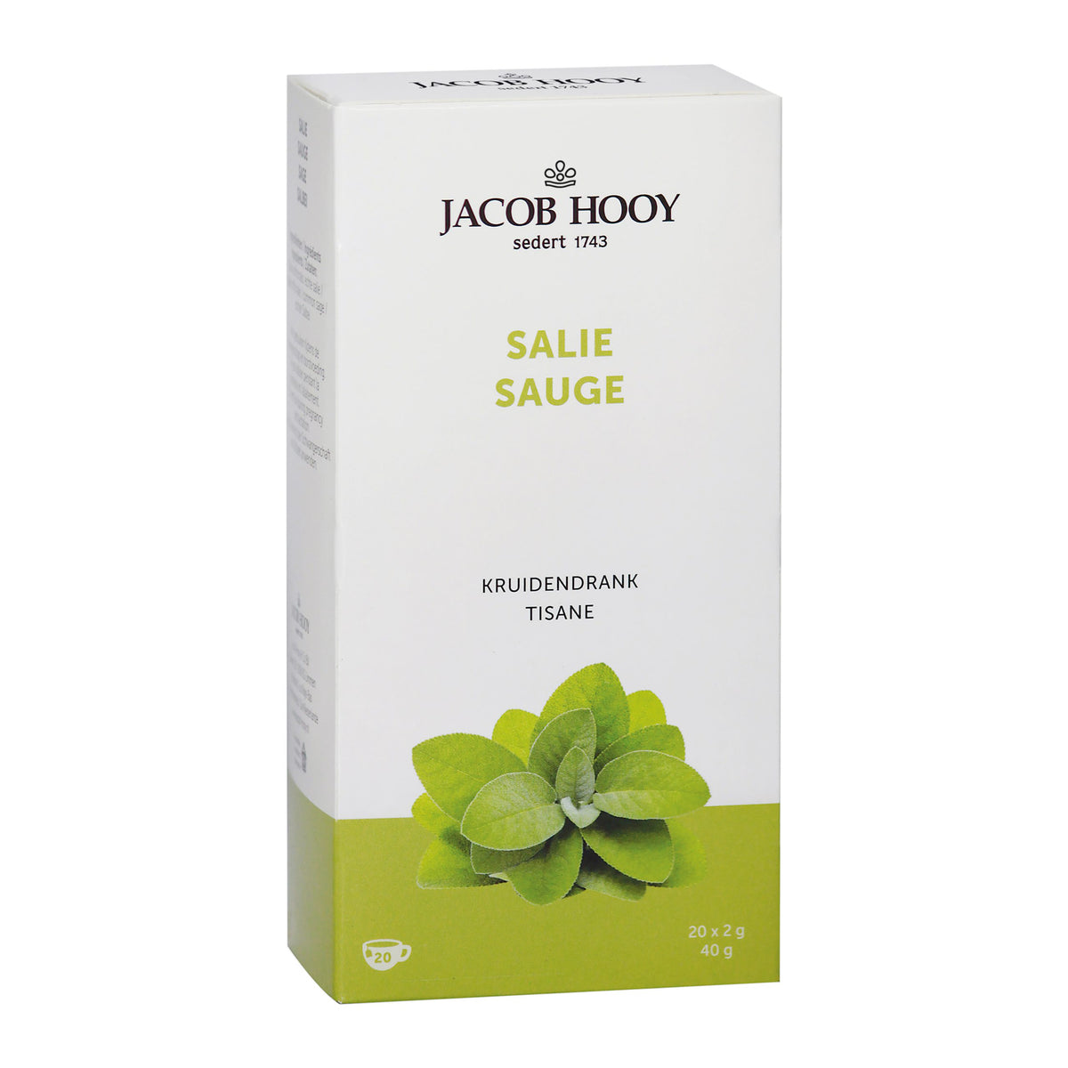 Jacob Hooy | Salie Thee | 20 zakjes