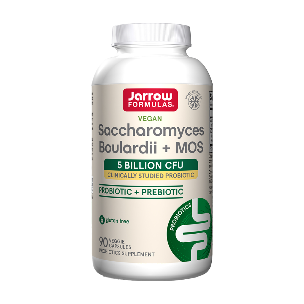Jarrow Formulas | Saccharomyces Boulardii + MOS | 90 capsules