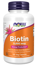 Now | Biotin | 120 capsules