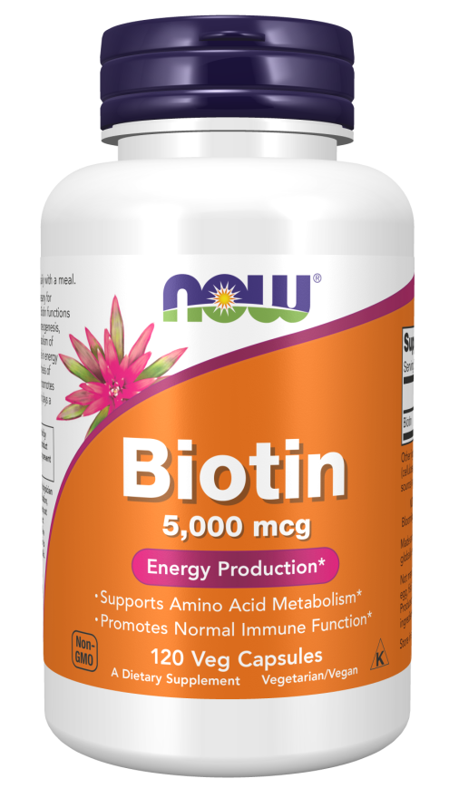 Now | Biotin | 120 capsules