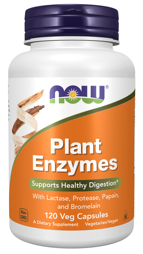 Now | Plant Enzymes | 120 capsules