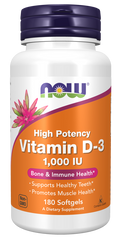 Now | Vitamine D-3 2000 IU | 120 softgels