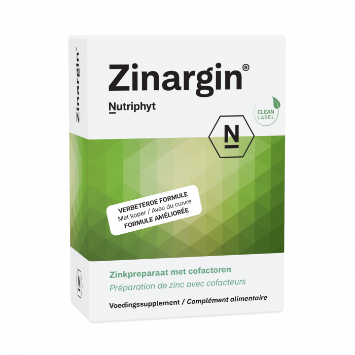 Nutriphyt | Zinargin | 60 tabletten