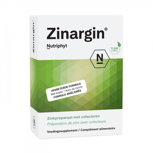 Nutriphyt | Zinargin | 60 tabletten
