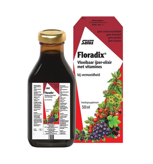 Salus | Floradix vloeibaar ijzer-elixir | 500 ml