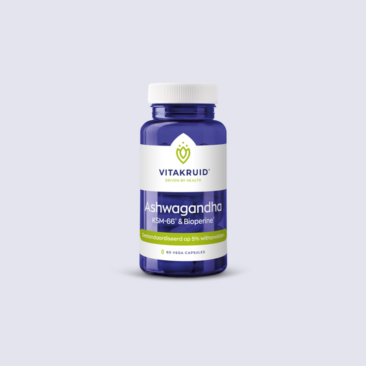 Vitakruid | Ashwagandaha KSM-66 & Bioperine | 60 capsules