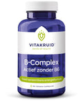 Vitakruid | B-Complex Actief zonder B6 | 100 capules