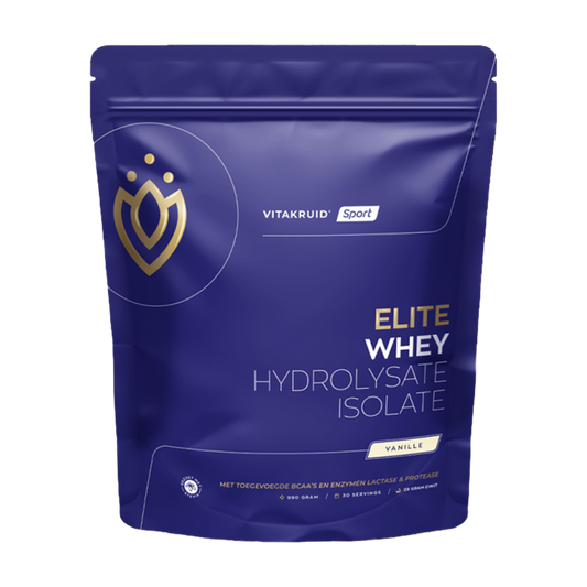 Vitakruid | Elite Whey Vanille | 990 gram