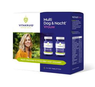 Vitakruid | Multi Dag & Nacht Vrouw | 2 x 90 tabletten