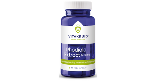 Vitakruid | Rhodiola Extract 500 mg | 60 capsules