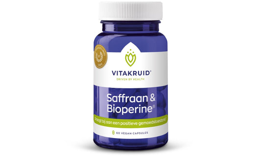 Vitakruid | Saffraan & Bioperine | 60 capsules