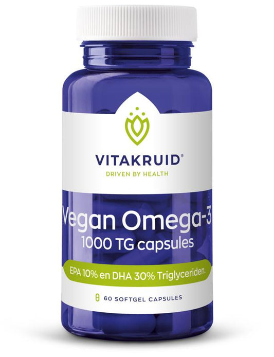 Vitakruid | Vegan Omega-3 1000 TG | 60 capsules