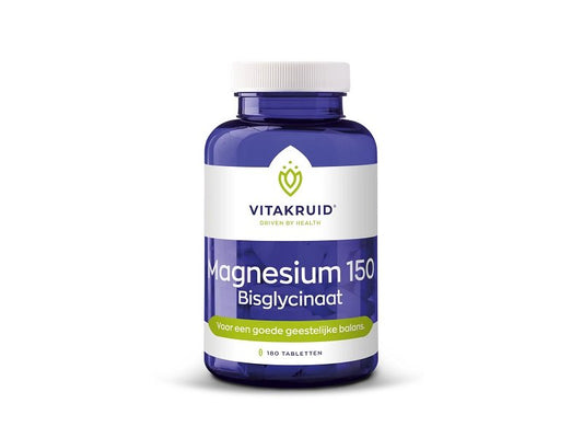 Vitakruid | Magnesium 250 Bisglycinaat | 90 tabletten