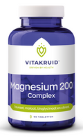 Vitakruid | Magnesium 200 Complex | 90 tabletten