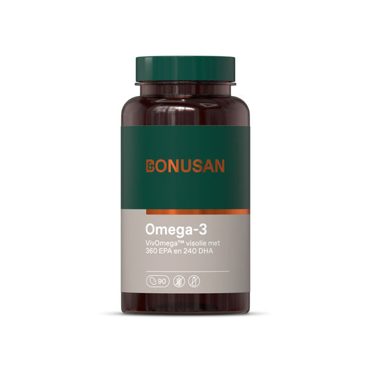 Bonusan | Omega 3 visolie | 90 softgels