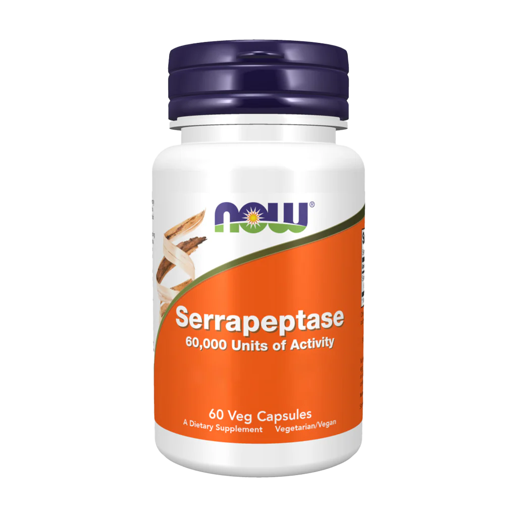 NOW | Serrapeptase | 60 capsules