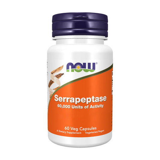 NOW | Serrapeptase | 60 capsules